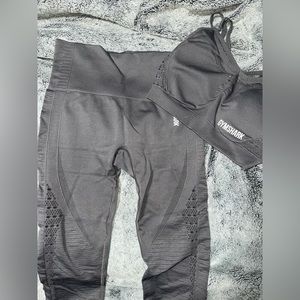 Bra is medium leggings are small